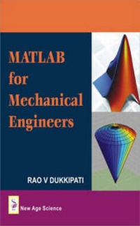 Enlarge image Cover: MATLAB for Mechanical Engineers - New Age Science Ltd