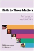 Cover: Birth to Three Matters - Open University Press