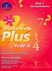Enlarge image Cover: Worksheets Plus: Solving Problems Bk. 3 - Egon Publishers Ltd