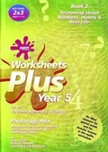 Cover: Worksheets Plus for the National Numeracy Strategy Year 5: Solving Problems Book 3 - Egon Publishers Ltd