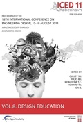 Cover: Proceedings of ICED11: Design Education Vol. 8 - Design Society