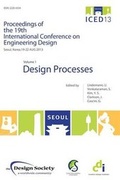 Cover: Proceedings of ICED13 Volume 1: Volume 1 - Design Society