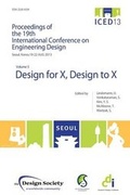 Cover: Proceedings of ICED13 Volume 5 - Design Society
