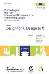 Enlarge image Cover: Proceedings of ICED13 Volume 5 - Design Society
