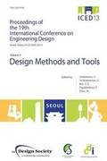 Cover: Proceedings of ICED13 Volume 9: Volume 9 - Design Society