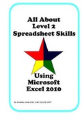 Bild: All About Level 2 Spreadsheet Skills Using Microsoft Excel 2010 - All About Resources