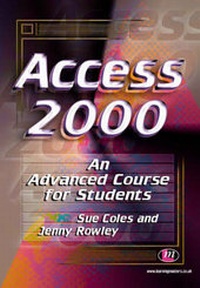 Abbildung von: Access 2000 - Learning Matters Ltd