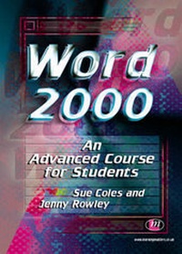Enlarge image Cover: Word 2000 - Learning Matters Ltd