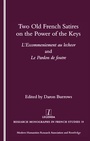 Cover: Two Old French Satires on the Power of the Keys - Legenda