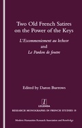 Cover: Two Old French Satires on the Power of the Keys - Legenda