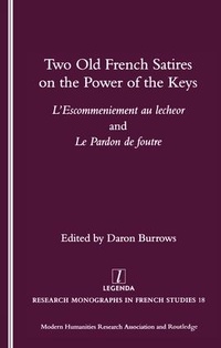 Enlarge image Cover: Two Old French Satires on the Power of the Keys - Legenda