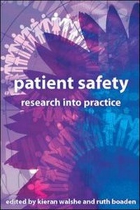 Enlarge image Cover: Patient Safety - Open University Press