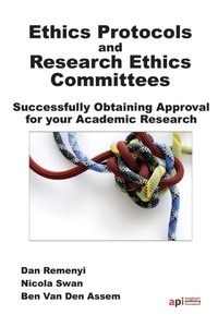 Enlarge image Cover: Ethics Protocols and Ethics Committees - Academic Publishing International Ltd