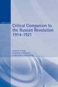Cover: Critical Companion to the Russian Revolution 1914-1921 - Hodder Arnold