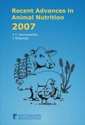 Cover: Recent Advances in Animal Nutrition 2007 - Nottingham University Press