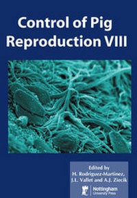Enlarge image Cover: Control of Pig Reproduction: v. VIII - Nottingham University Press