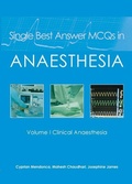 Cover: Single Best Answer MCQs in Anaesthesia - TFM Publishing Ltd