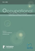 Cover: Occupational Health Psychology: Pt. 3 - Nottingham University Press