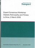 Cover: Expert Consensus Workshop - Department For Transport