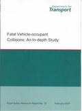 Cover: Fatal Vehicle-occupant Collisions - Department For Transport