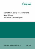 Cover: Cohort II: Main Report v. 1 - Department For Transport