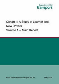 Enlarge image Cover: Cohort II: Main Report v. 1 - Department For Transport