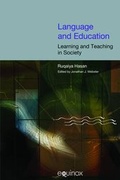 Cover: Language and Education: Learning and Teaching in Society - Equinox Publishing Ltd