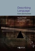 Cover: Describing Language: Form and Function - Equinox Publishing Ltd