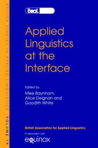 Enlarge image Cover: Applied Linguistics at the Interface - Equinox Publishing Ltd