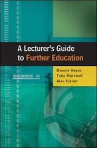 Enlarge image Cover: A Lecturer's Guide to Further Education - Open University Press