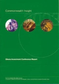 Cover: Commonwealth Insight 2003: Ghana Investment Conference Report - Commonwealth Business Council