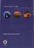Cover: Commonwealth Insight 2003 2003 - Commonwealth Business Council