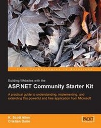 Enlarge image Cover: Building Websites with the ASP.NET Community Starter Kit - Packt Publishing