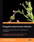 Cover: Pluggable Authentication Modules: The Definitive Guide to PAM for Linux SysAdmins and C Developers - Packt Publishing