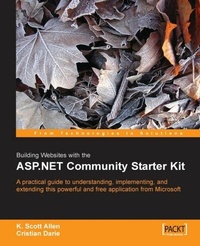 Enlarge image Cover: Building Websites with the ASP.NET Community Starter Kit - Packt Publishing