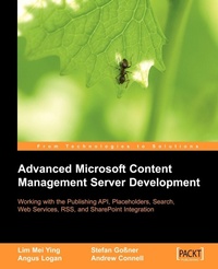 Enlarge image Cover: Advanced Microsoft Content Management Server Development - Packt Publishing