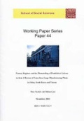 Cover: Factory Regimes and the Dismantling of Established Labour in Asia - Cardiff University School of Social Sciences