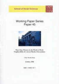 Enlarge image Cover: First Clan Women in the World of Work - Cardiff University School of Social Sciences