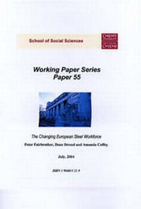 Abbildung von: The Changing European Steel Workforce - Cardiff University School of Social Sciences