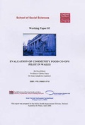 Cover: Evaluation of Community Food Co-ops Pilot in Wales - Cardiff University School of Social Sciences