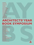 Cover: Architects' Year Book Symposium - Artifice Books on Architecture