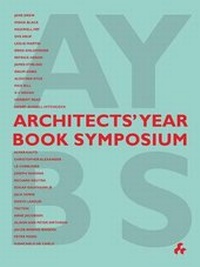 Enlarge image Cover: Architects' Year Book Symposium - Artifice Books on Architecture