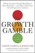 Cover: The Growth Gamble - Nicholas Brealey International