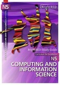 Cover: National 5 Computing Science Study Guide - Bright Red Publishing