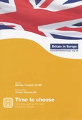 Cover: Time to Choose - Britain in Europe Campaign Ltd