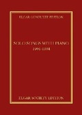 Cover: Solo Songs with Piano 1901-1934 - Elgar Complete Edition