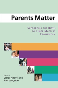 Enlarge image Cover: Parents Matter - Open University Press