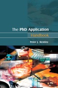 Cover: The PhD Application Handbook - Open University Press