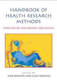 Enlarge image Cover: Handbook of Research Methods in Health - Open University Press