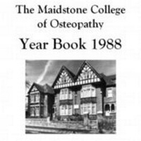 Abbildung von: The Maidstone College Year Book 1988 - John Wernham College of Classical Osteopathy